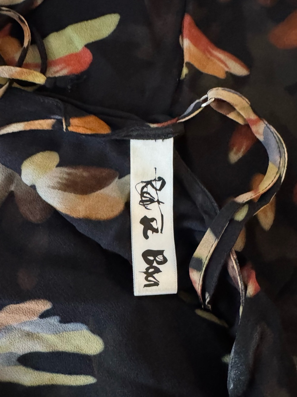 Rat & Boa Catarina Dress Long Maxi Gown Black Floral XS - Picture 15 of 17